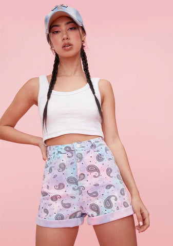 Steal Your Heart Denim Shorts