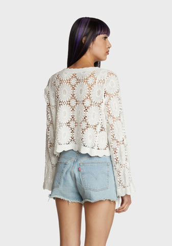 Arboretum Visit Crochet Cardigan