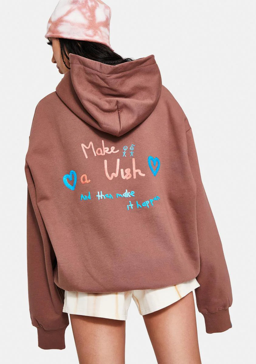 Make A Wish Graphic Hoodie