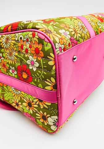 Modern Love Floral Weekender