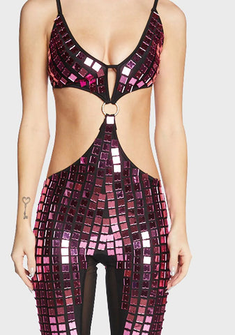 Molly Mirror Catsuit