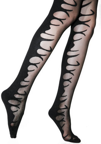 Smoked Flame Tights