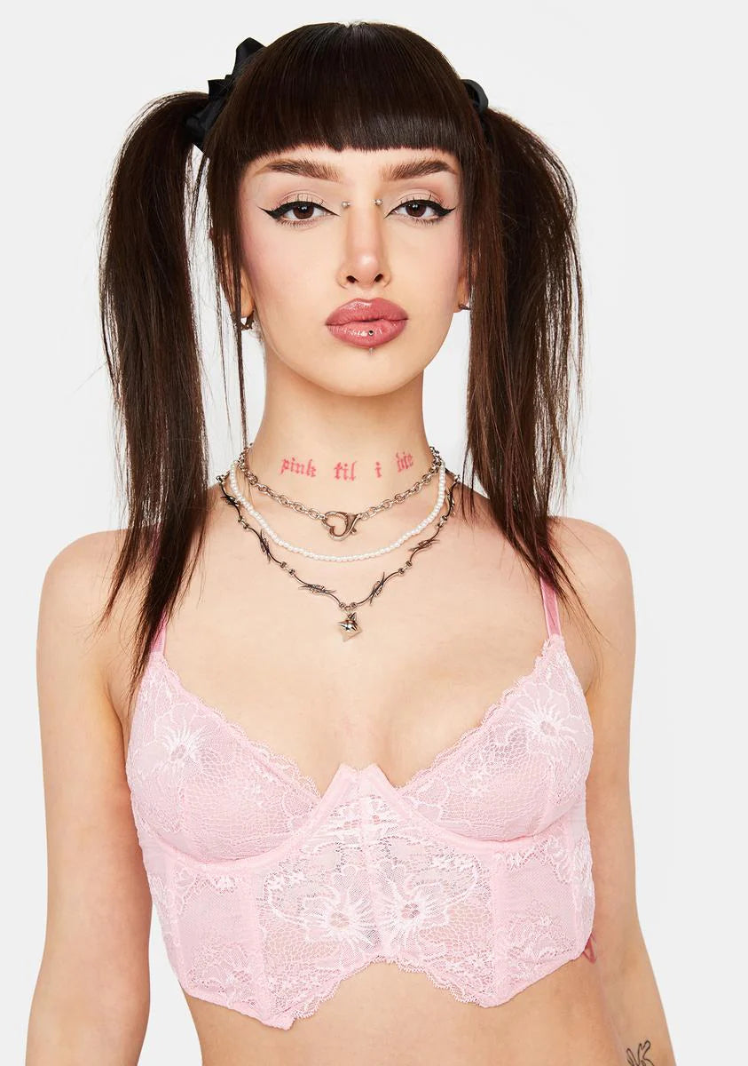 Build A Fantasy Lace Corset Top