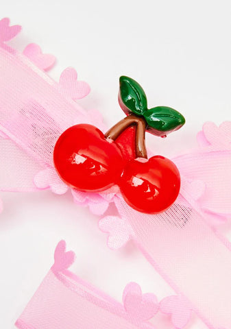 Baby Make A Move Cherry Hair Clip