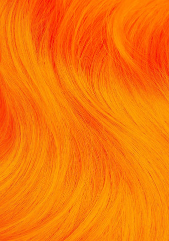 Neon Tangerine UV Reactive Hair Dye