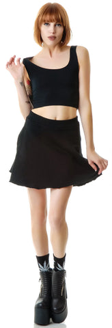 Reeves Fitted Crop Tank - Stripe