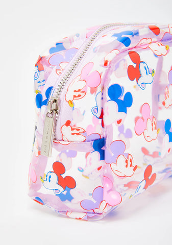 x Disney Mickey Face Makeup Bag