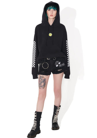 Smiley Pullover Hoodie