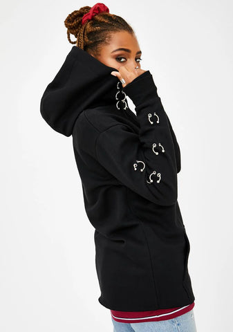 Rumors N' Reputations Pierced Hoodie