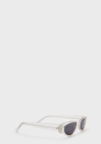 Iridescent Cat Sunglasses - Green