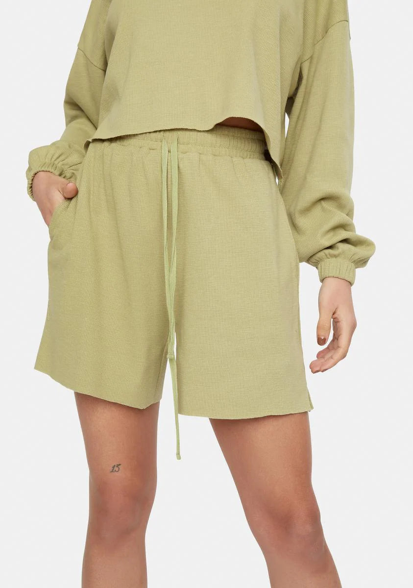 Sage Sweat Shorts