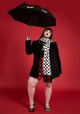 Plus Better By Night Double Breasted Peacoat