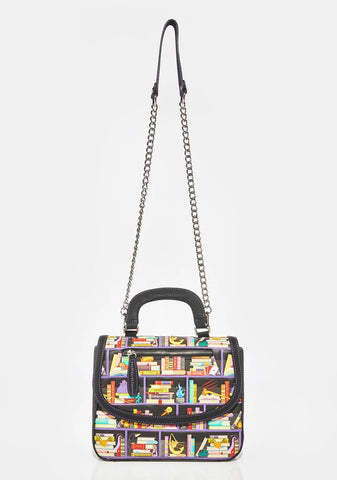 Villain's Books Crossbody Bag