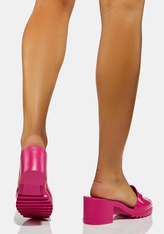 Pink Posh Sandal Heels