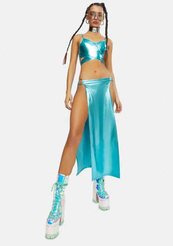 Journey To Atlantis Maxi Skirt