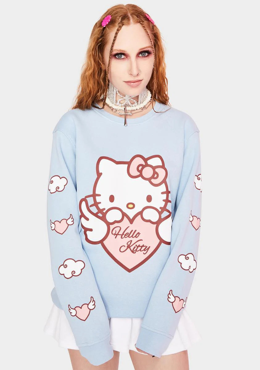 Hello Kitty Angel Heart Sweatshirt