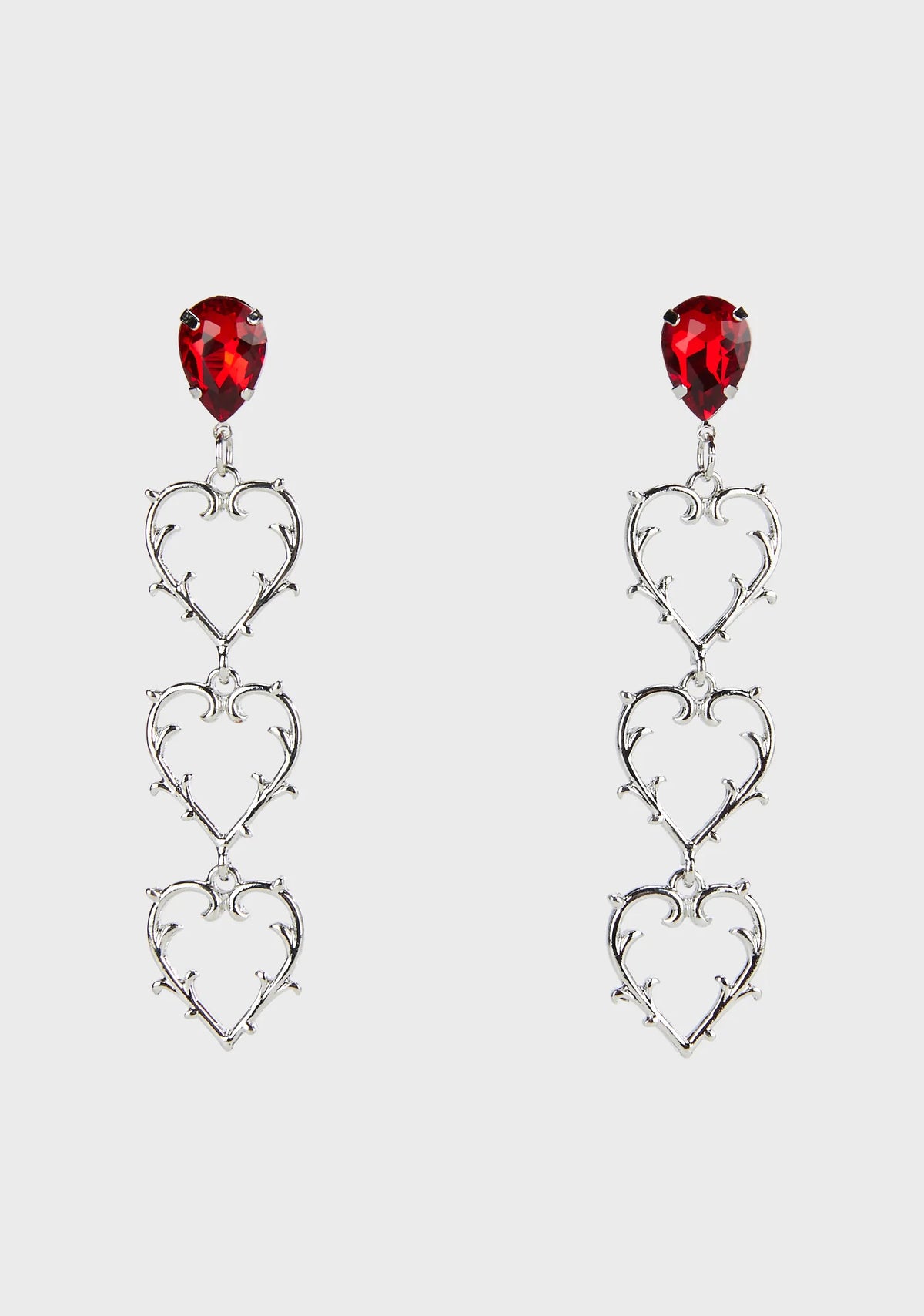 Fallen Heart Earrings