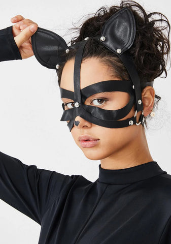 Hawt Lil Hellcat Harness Mask