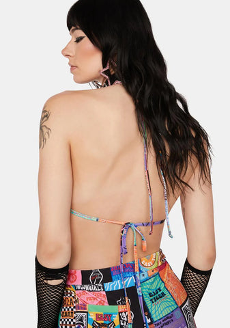 Nostalgia Bikini Top