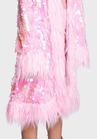 Ride The Dreamwave Sequin Coat