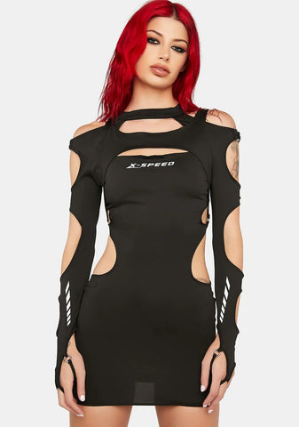 X-Speed Cut-Out Dress