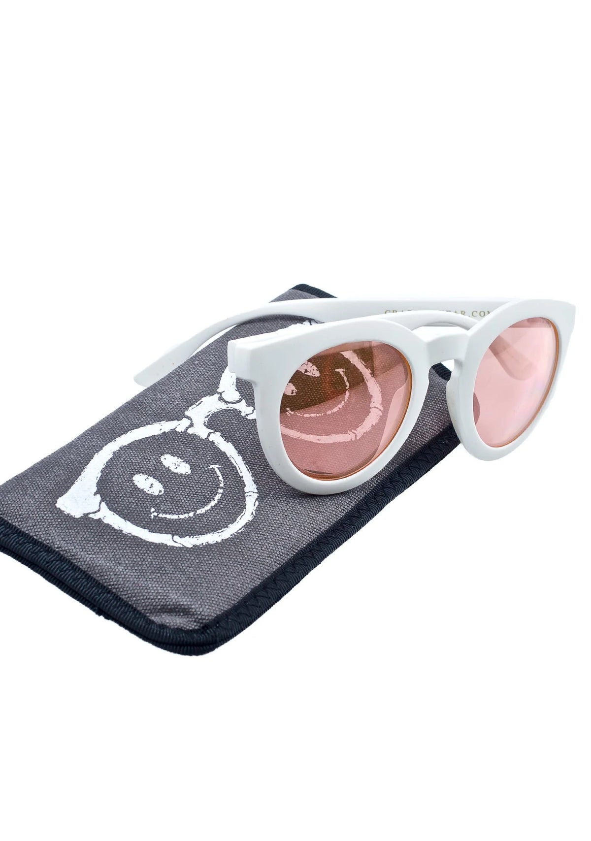 The White TV Eye Sunglasses