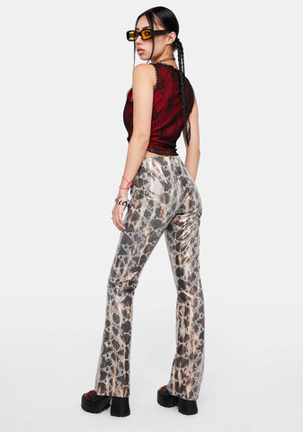 Snakes & Ladders Flare Pants