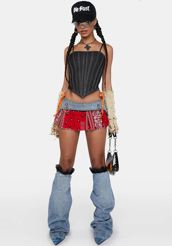 Ready And Willing Corset Top