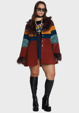 Plus Break Free Corduroy Coat