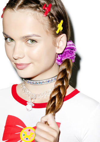 Velvet Barbae Bitch Scrunchie