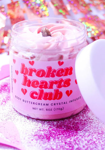 Broken Hearts Club Crystal Infused Body Buttercream