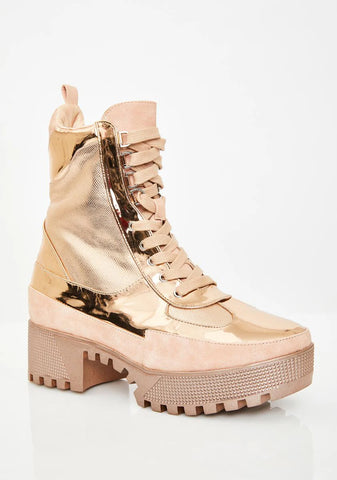 Armed N' Dangerous Combat Boots