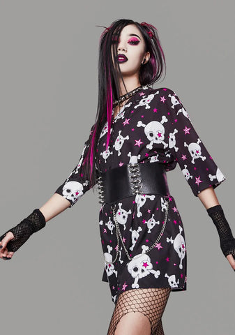 Start A Riot Oversized Button Up Shirt