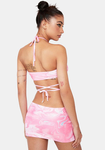 You're Marbleous Skirt Set