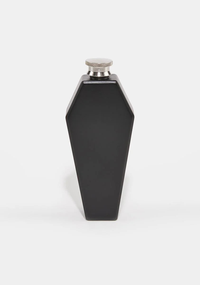 Dearly Departed Coffin Flask