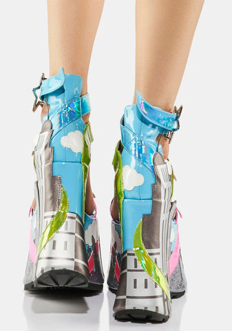 Townsville Takeover Platform Sandals