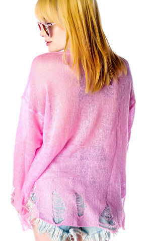 As If Lennon Sweater - Pink