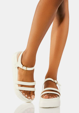 Bryliegh Strappy Flatform Sandals