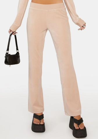 Opal OG Big Bling Velour Track Pants