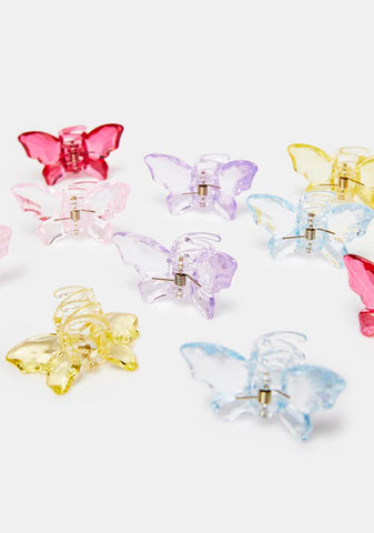 Attracting Eyes Butterfly Clips