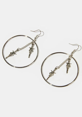 Unbreak The Curse Hoop Earrings