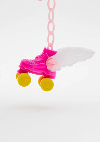 Fallen Angel Roller Skate Earrings