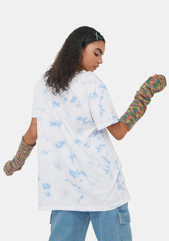 Skater Baby Tie Dye Graphic Tee