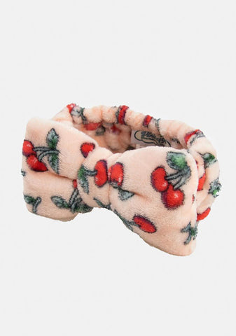 Cherry Makeup Headband