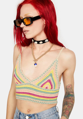 Taste The Feeling Crochet Top