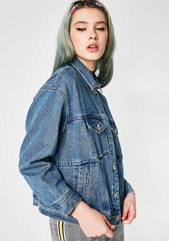 Stop Thinking Denim Jacket