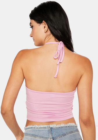 Weed Soft Touch Halter Top