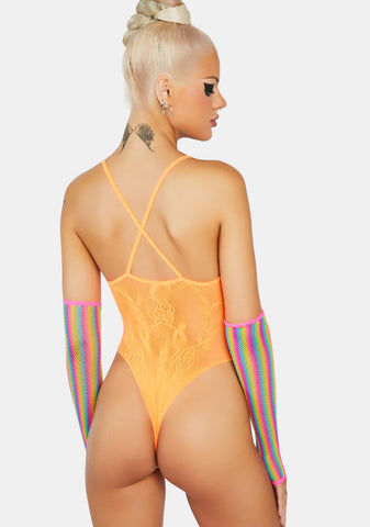 Untethered Desire Deep-V Bodysuit