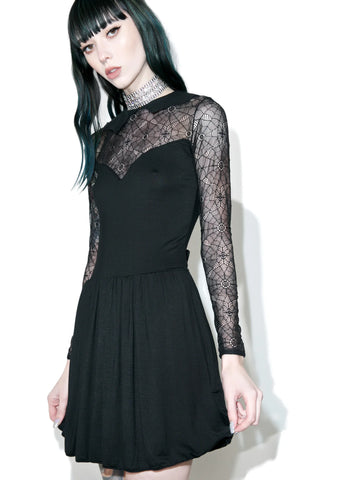 Salvation Lace Skater Dress
