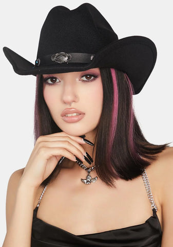 Never Any Worries Cowboy Hat